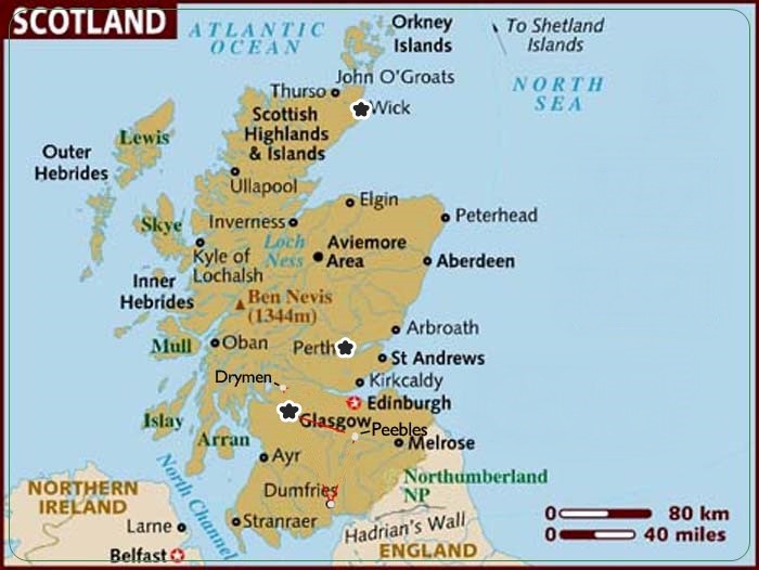 18.5 Map of Scotland