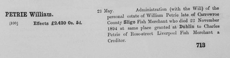 6 will registry for Wm Jr