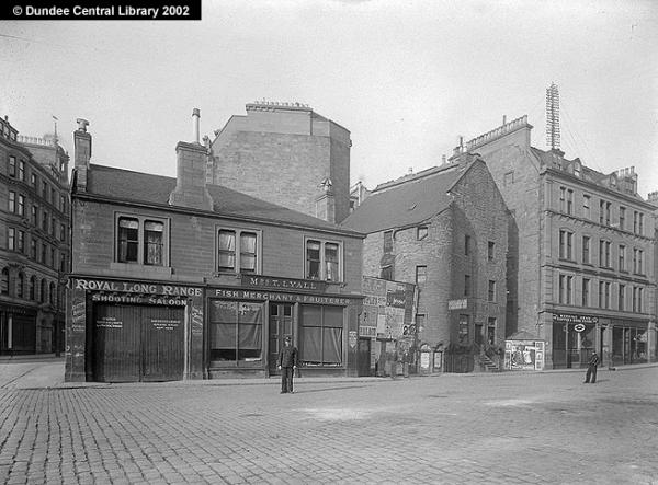 24.8 Old Dundee, late 19th century, Crichton St, note Lyall Fruiterer